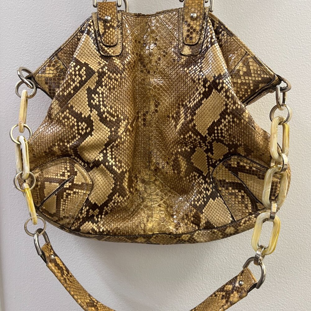 Python Bally Handbag Tote - Picture 15 of 16